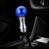 J2 Engineering J2-SK-010-BL 2-Piece Ball Teardrop Style Aluminum 6-Speed Manual Transmission Shift Knob with Thread Adapters Fits M8 M10 M12,Blue/...