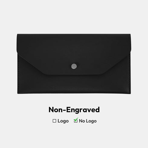 Carrotez Money Envelopes for Cash (PU Leather) Cash Envelopes for Travel and Budgeting, Reusable Cash Envelope Wallet, 1 ea, No Letter Engraving -...