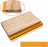 INTBUYING Screen Printing Squeegee Ink Squeegee Wooden Oiliness Scraper 75 Durometer 13inches Long 4 inches Wide with Rubber Blade and Wooden Hand...