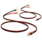 UCINNOVATE 2 Pack HiFi OFC Speaker Cable with Banana Plug to Jumper Spade, Banana Plug to U Fork Plug 14AWG Speaker Wire Cord Jumper Bridge Cable ...