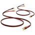 UCINNOVATE 2 Pack HiFi OFC Speaker Cable with Banana Plug to Jumper Spade, Banana Plug to U Fork Plug 14AWG Speaker Wire Cord Jumper Bridge Cable ...