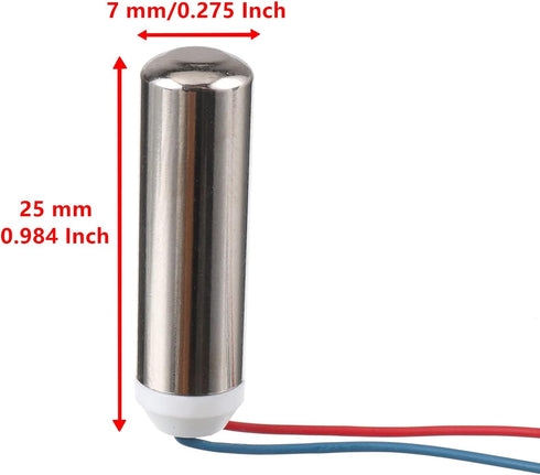 BOJACK 2PCS 7x25mm DC Coreless Motor Built-in vibration Waterproof 1.5-3v 8000-16000RPM Motor For electric toothbrush...