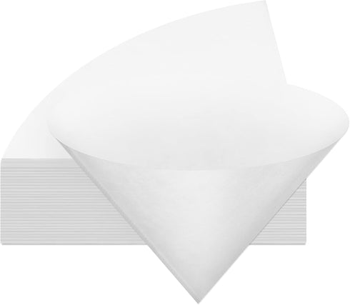 Touman Fryer Oil Filter Cone Filters Non Woven Filter Cones Filter Cooking Oil Filter Cones for Maple Syrup Making and Oil (30 Pieces,10 Inch)...