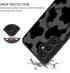 ZIYE Magnetic Case for Galaxy A15 Cow Pattern Phone Case with Camera Protection,Silicone TPU Phone Protective Cover Cow Print Design Cases Compati...