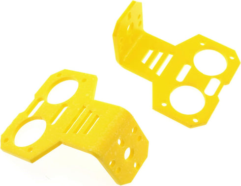 E-outstanding 2PCS Cartoon Ultrasonic Sensor Mounting Bracket Holder Ultrasonic Sensor Mounting Bracket Holder for Smart Car, Yellow...