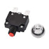uxcell Thermal Circuit Breakers 30A 125/250V AC 32V DC Push Button Reset Overload Protector Switch with Waterproof Cap 2 Pcs...
