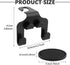 8Pcs 2 in 1 Car Rear Seat Hook and Coaster Combination,Car Coasters,Hook Bracket Stronger Load Bearing Capacity Hexagon Embossed Design Coaster No...