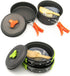 Dinnerware Sets Cookware Set Cookware Set 8 pcs Cookware Cooking Bowl - Wild Pot Pan Camping Barbecue Outdoor Cutlery Person Camping Cooking Set C...