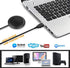 Conference USB Microphone, Computer Desktop Mic with LED Indicator, Plug & Play Omnidirectional Condenser PC Laptop Mics for Online Meeting, Class...
