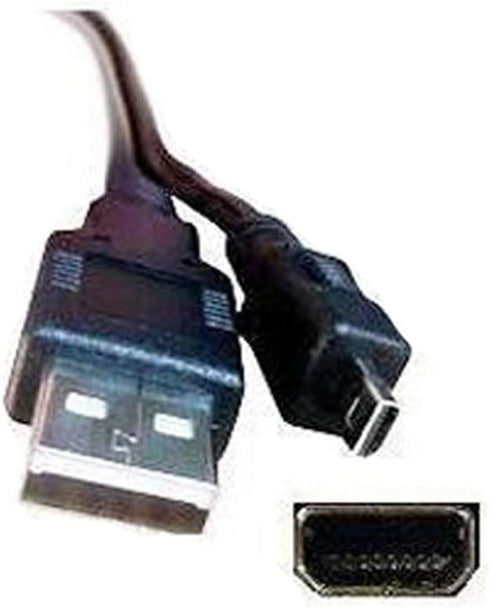Replacement USB Cable Cord Lead Intended for Sanyo Xacti VPC-S70, S600, S700, S750, S1275, S1414, S1415, E760, E1000, E1292, E1500, E1600, T850, T...