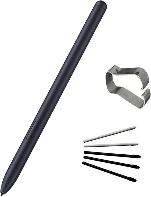 Galaxy Tab S7 Stylus Pen Replacement for Samsung Galaxy Tab S7, Tab S7+ Plus, Tab S7 FE, S8, S8+, S8 Ultra S Pen Stylus+ Tips/Nibs (Black Pen)...