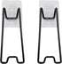 MY MIRONEY 5Pcs Adhesive Easel Back Black Metal Picture Frame Easel Back Stand Self Stick Easel Back Support for Photo Paintings Display, 5.12" He...