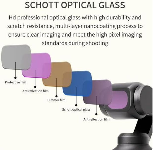 Osmo Pocket 3 Filter,Lens Filter Kit for DJI Pocket 3,Waterproof Magnetic Design (10 X Macro Filter)...