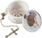 Precious Moments Rosary Box for Girls – Faith is The Light That Guides You – First Communion Gift with Pearl-Look Rosary – 202428...
