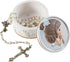 Precious Moments Rosary Box for Girls – Faith is The Light That Guides You – First Communion Gift with Pearl-Look Rosary – 202428...