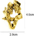 Gold Fashion Portrait Brooch Pin 3D Lovers face Brooch Pin Gold Plated Pin Badge for Jewelry Clothes Dress Scarf Decoration...