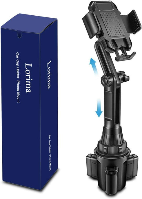 Cup Phone Holder for Car, Easy to Install & Height Adjustable, Suitable for iPhone, Samsung, All 4-6.7in Cell Phones......