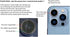 2X Set/6 PCS Back Rear Camera Lens Glass Replacement Kit with Adhesive Pre-Installed Fit for iPhone 13 Pro / 13 Pro Max + Repair Tools + Installat...