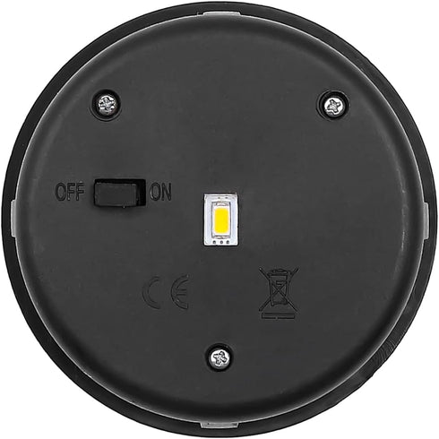 Solar LED Light Replacement Top Part Panel 4 Packs, Solar Panel Lantern Lid Light Bulb Accessories Battery Box, for Outdoor Stake Light Lanterns D...