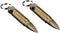 Fire Starter Lighter Waterproof Flint Match Outdoor Camping Permanent Metal Matchstick (Without Fluid) (2yellow)...