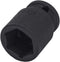 Genius Tools 444020 1/2" Dr. 20mm Cr-Mo Impact Socket...