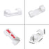 Self-Adhesive Cable Clips Organizer Drop Wire Holder Cord Management, Pack of 20 (White, 0.27 inch)...