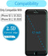 Designed for iPhone SE 3, SE 2022, iPhone SE 2, SE 2020 Tempered Glass Screen Protector 9H Anti Scratch HD Clear Bubble Free(2pcs)...
