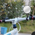 2 Pcs Bike Mirror, Bicycle Cycling Rear Mirror Rotatable Handlebar Convex Mirror Adjustable 360 Degree Rearview Bicycle Mirrors Shockproof Wide An...