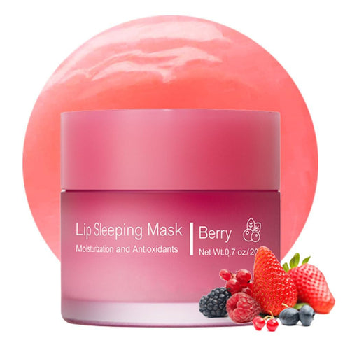 Sleeping lip mask, Nourish & Hydrate Lip Mask With Vitamin C, Antioxidants, Lip Balm, Lip Skin Care, Improve Lip Color, Reduce Lip Lines...