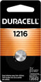 Duracell CR1216 3V Lithium Battery, 1 Count Pack, Lithium Coin Battery for Key Fob, Car Remote, Glucose Monitor, CR Lithium 3 Volt Cell...