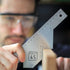 Steel Ruler 45 Degree Angle Measuring Tool | Gifts for Men, Unique Dad Birthday Gift, Cool Stuff for Grandpa, Husband, Woodworking Tools, Perfect ...