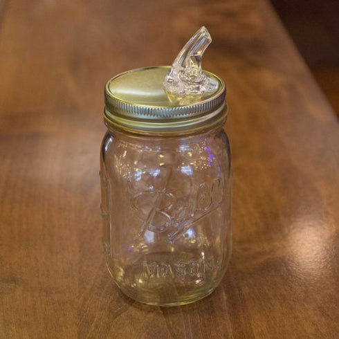 Magnuson Industires-92-Q65F-MDJT Moonshine Spout Free-Flow Mason Jar Pourer...