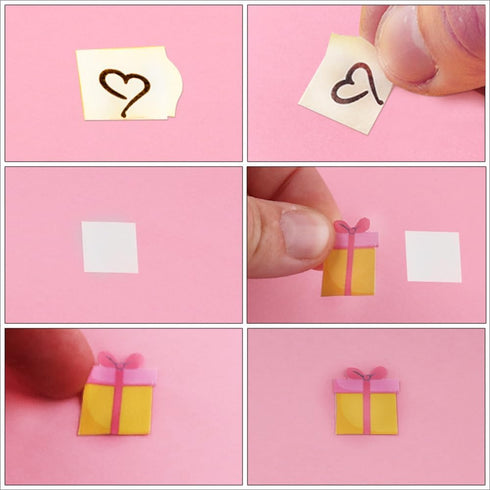 Scrapbook Adhesives by 3L Repositionable Mounting Squares, 1000-Pack...