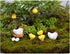 22Pcs Miniature Family Chicken,Cock,Hen,Egg,Chickens Nest Ornament Micro Landscape Fairy Garden Décor...