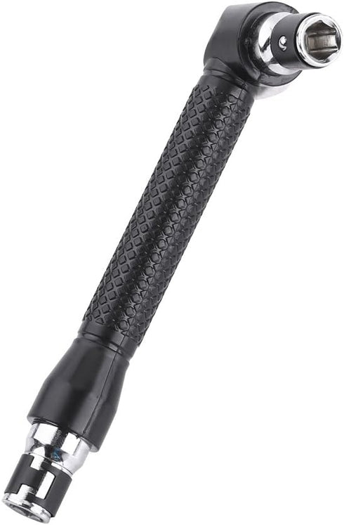 Socket Wrenches, Torque Wrenches, L Shape Wrench Driver 1/4 Inch Hex Socket Wrench Double Head for Screwdriver Bits Hand Tool, Angle Grinder Socke...