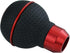 Red Shifter Gear Knob 5 Speed Leather Ball Shift Knob for Most Manual Automatic Vehicles...