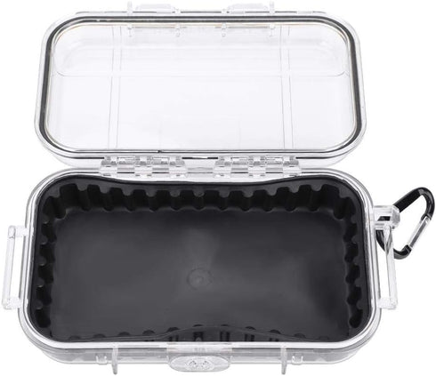 Waterproof Storage Case,Outdoor Survival Shockproof Waterproof Storage Case Airtight Carry Box Container(Transparent)...