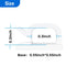 Cable Clips 50pcs with Strong Adhesive Tapes,Wire Holder Organizer Cord Management for Car, Office and Home (White- CC04(50PCS))...