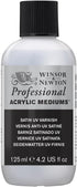 Winsor & Newton Professional Acrylic Medium, Satin UV Varnish, 125ml (4.2-oz)...