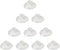 20mm 10 Pieces Mini Suction Cups Clear Without Hooks Without Holes, PVC Plastic Sucker Pads for Festival Decoration Wall Glass Home Car...