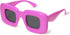 VANLINKER Cute Square Inflated Sunglasses for Women Men Trendy Chunky Glasses Retro Thick Frame Funny Mask Shades VL9733...