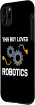 iPhone 11 Pro Funny Robotics For Boys Kids Robots Engineering Robot Lovers Case...