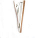 Smart Men's Wood Tie Clip Natural Tie Bar 2.1 Inch in Gift Box...