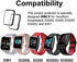 3D Screen Protector Compatible with 1.3 inches ID205L Smart Watch, and ID205 ID205U ID205G Veryfitpro LIVIKEY 1.3” smartwatch, 3-PACK, NOT compati...