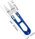 XINGYHENG 24Pcs Sewing Scissors U shaped Small Snips Clippers Trimming Nipper Embroidery Clippers Cutter Mini Cutting thread Cross Stitch Scissors...