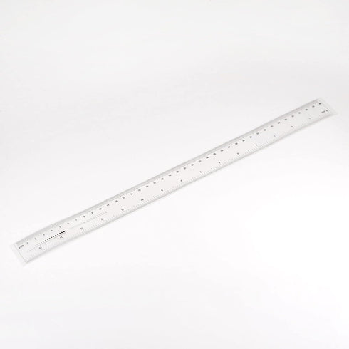 Film Flexible Ruler 16 Inch 0.5mm Scale PET Plastic Folding Straight Ruler Calibration Soft Ruler Measuring Tool for Factory, Transparent...
