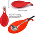 AKOAK Round Silicone Spoon Holder, Kitchen Utensil Holder - Pack of 1 (Yellow)...
