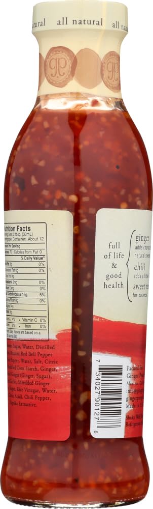 GINGER PEOPLE SAUCE GINGER SWEET CHILI, 12.7 OZ (Pack of 2)...