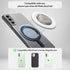 Sinjimoru Magnetic Cell Phone Ring, 360 Degree Rotation Phone Finger Grip for Magnetic Ring Holder Compatible with iPhone 15 14 13 12 Series. M-Ri...