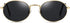 Dollger Oval Sunglasses for Women Vintage Metal Frame Glasses Anti Reflective Retro Eyeglasses Unisex...